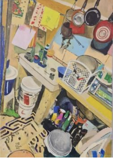 <span>&nbsp;Kitchens series #2&nbsp;<br>Acrylic on Canvas<br>68x48<br>2022</span><br>