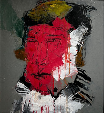 <span>Portrait of a Man <br>Acrylic on canvas<br>65x60<br>2021</span><br contact us for price